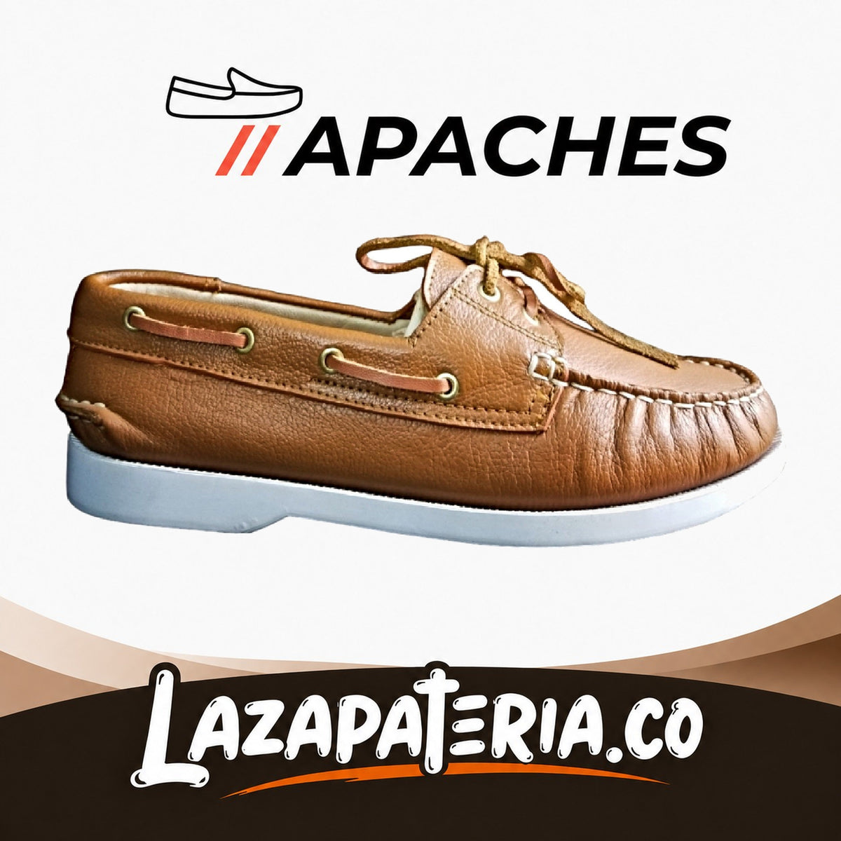 Mocasines Apaches Miel para mujer