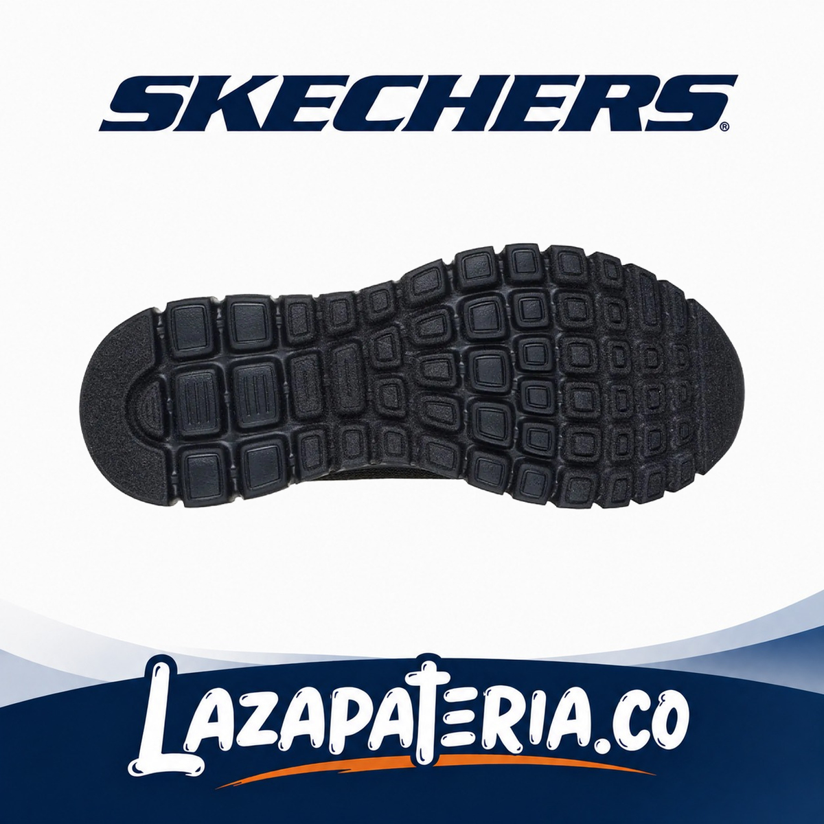 Baletas Skechers Graceful Negro para mujer, vista 4