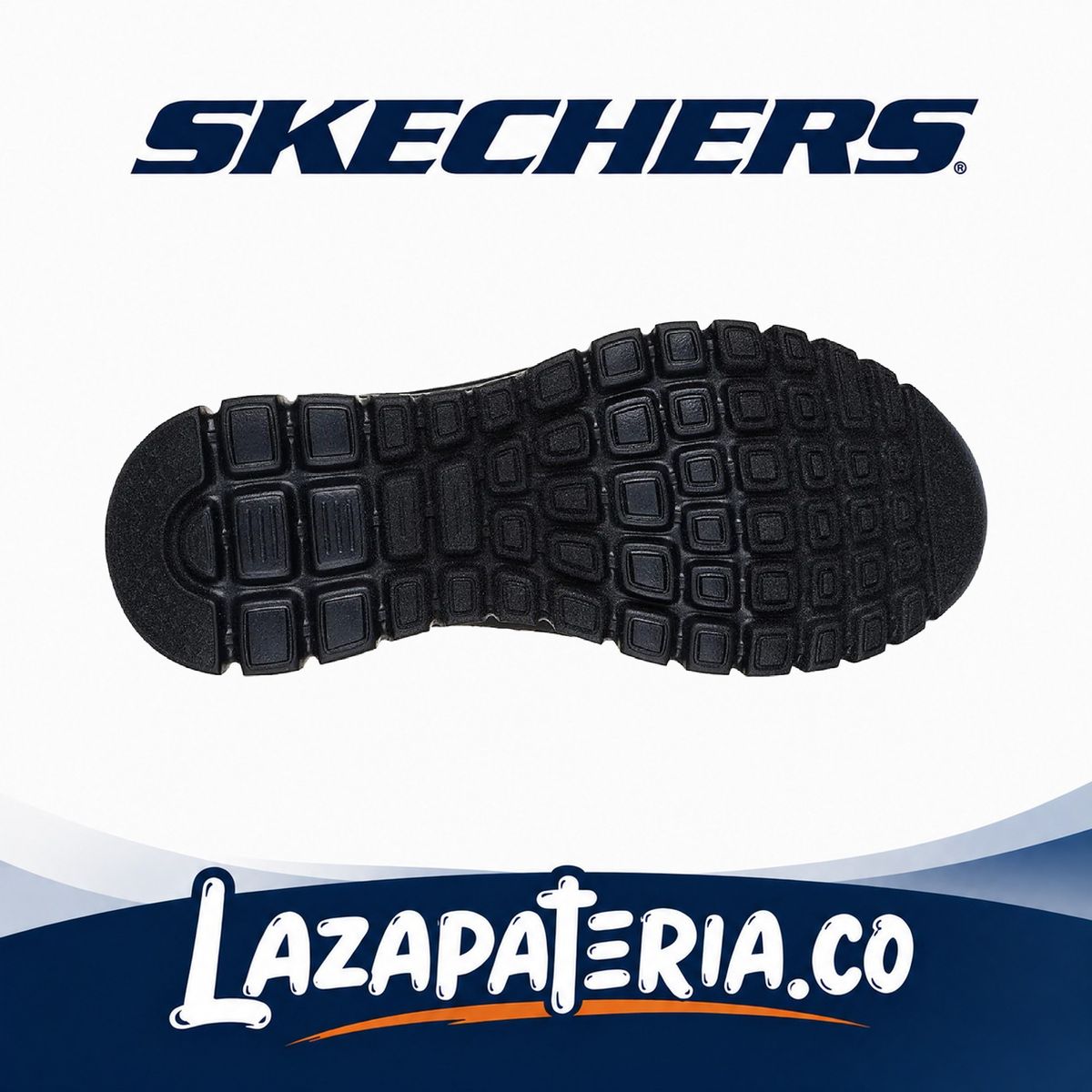 Baletas Skechers Graceful Negro para mujer, vista 4