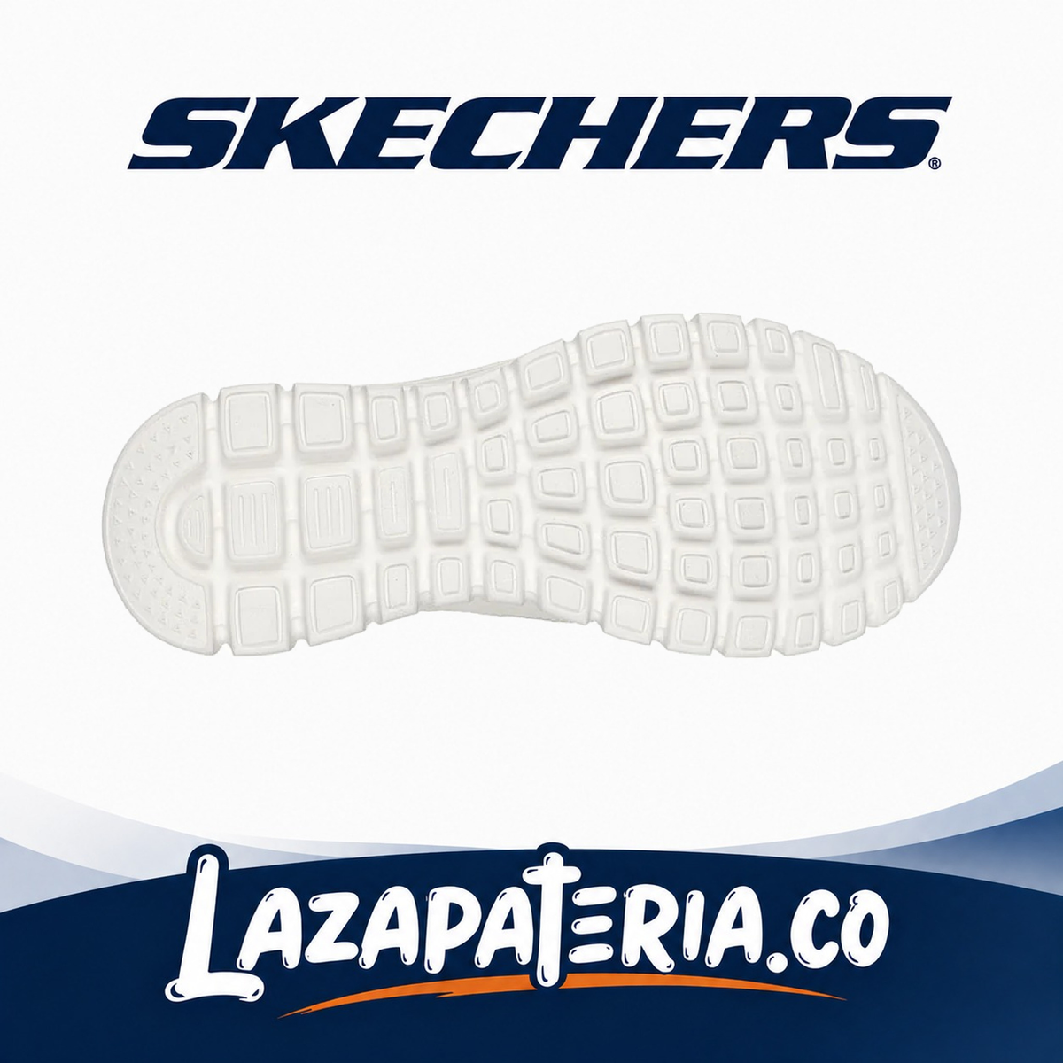 Baletas Skechers Graceful Blanco para mujer, vista 4