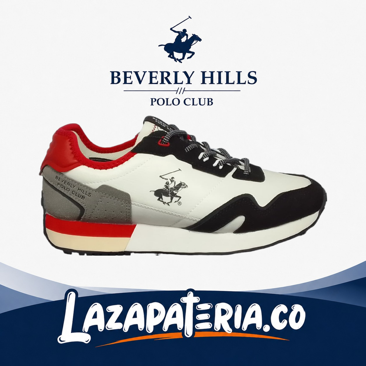 Zapatos Polo Blanco para hombre