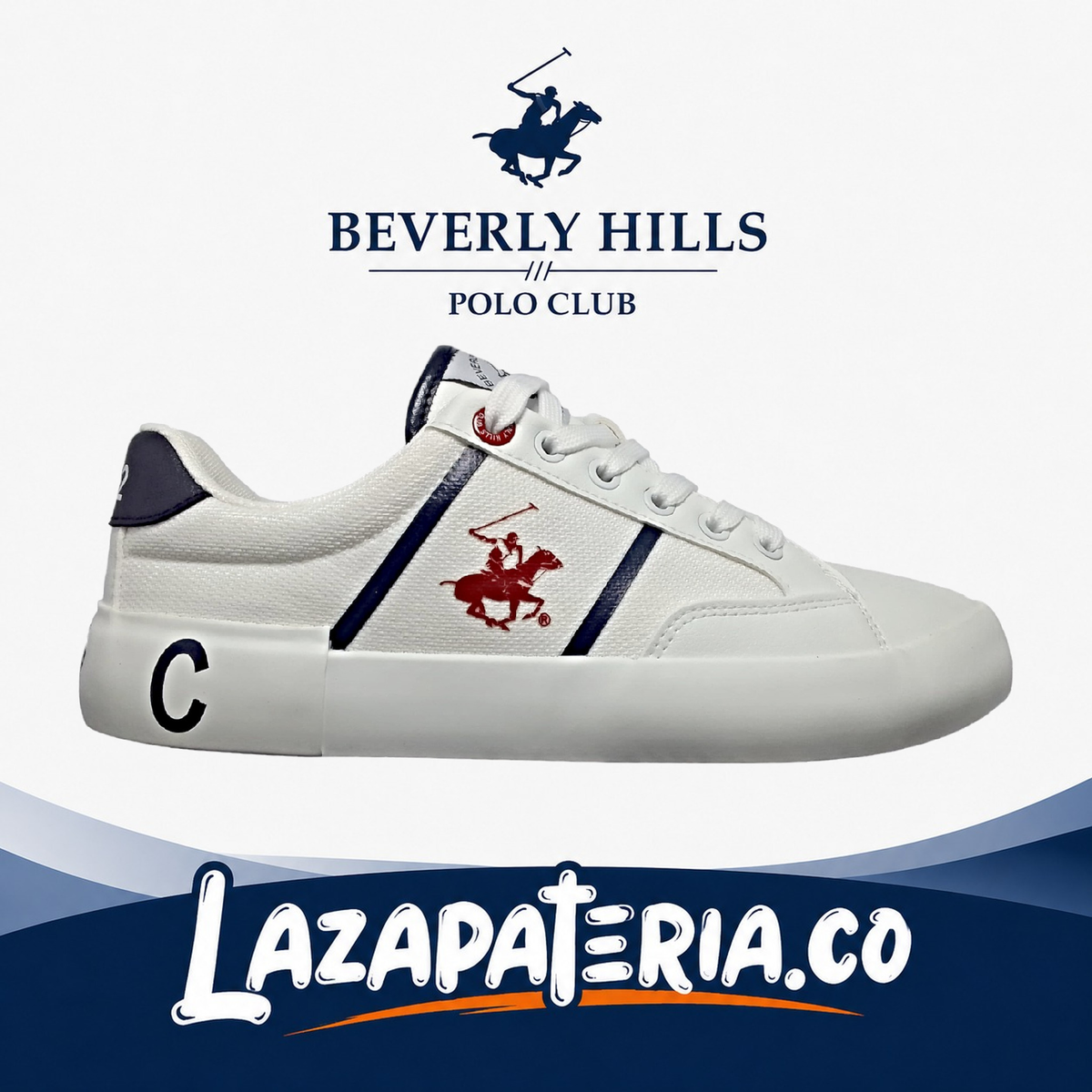 Zapatos Polo Blanco para hombre