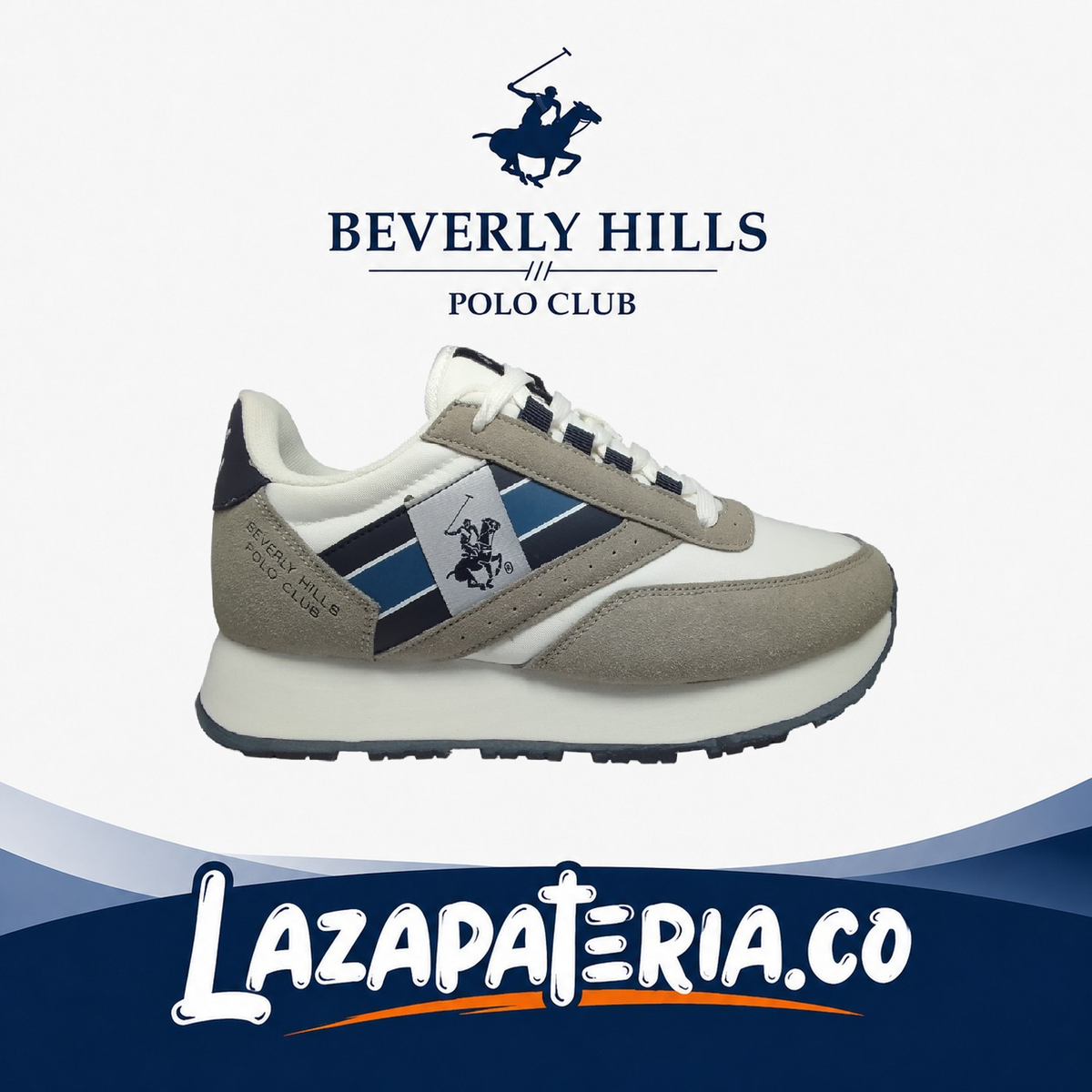 Zapatos Polo Blanco para hombre