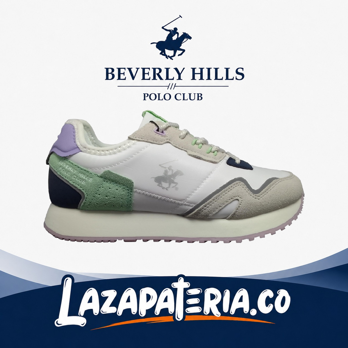 Zapatos Polo Blanco para mujer