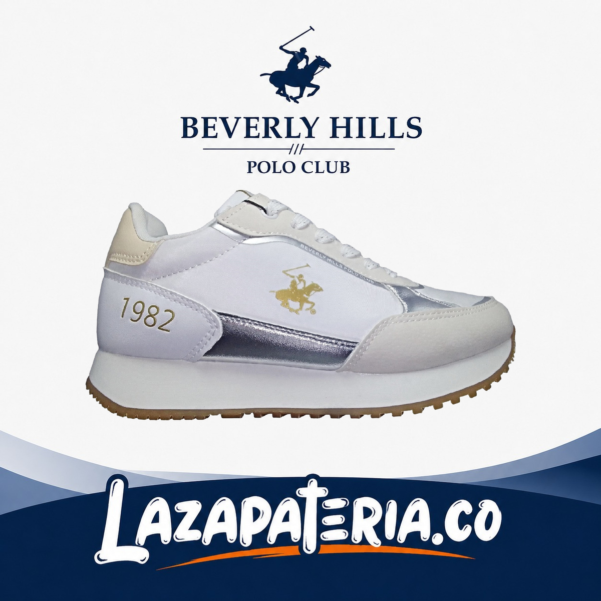 Zapatos Polo Blanco para mujer