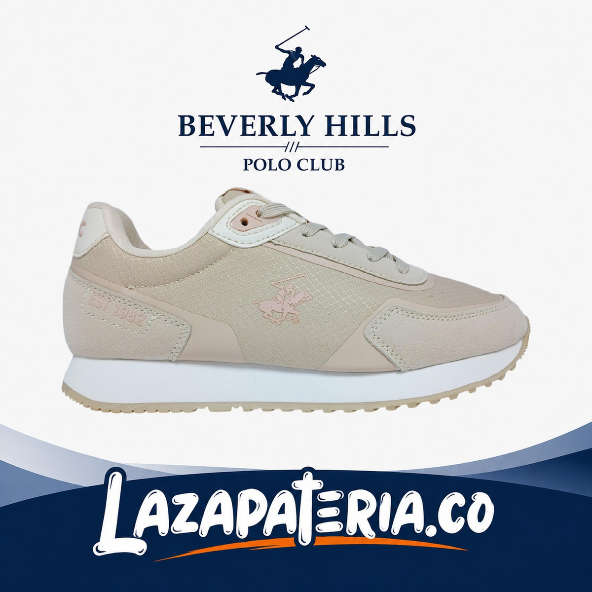 Zapatos Polo Beige para mujer