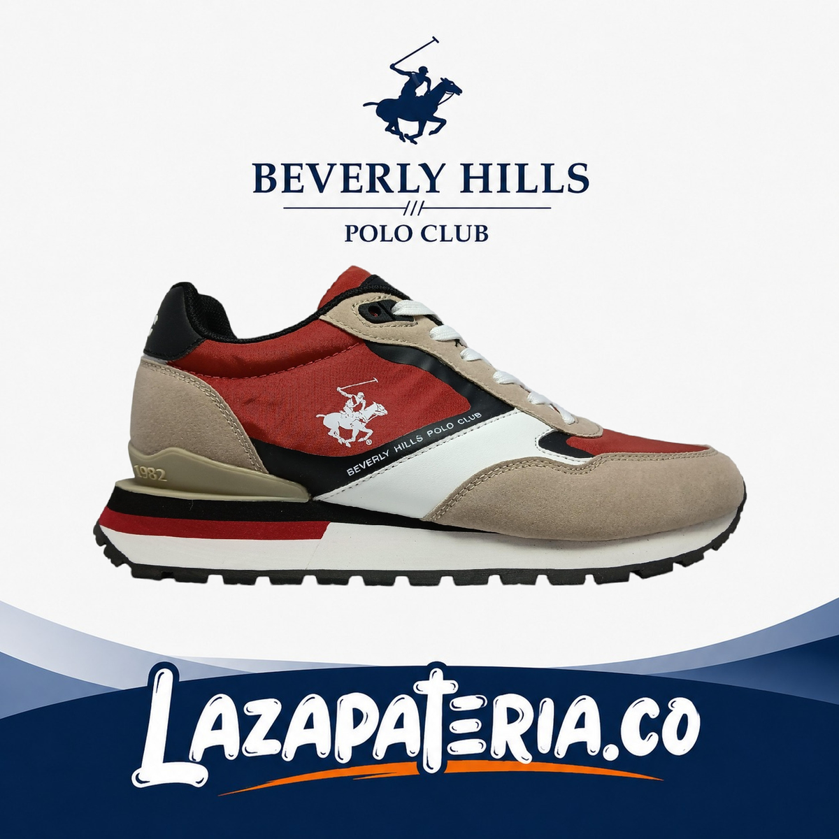 Zapatos Polo Rojo para hombre