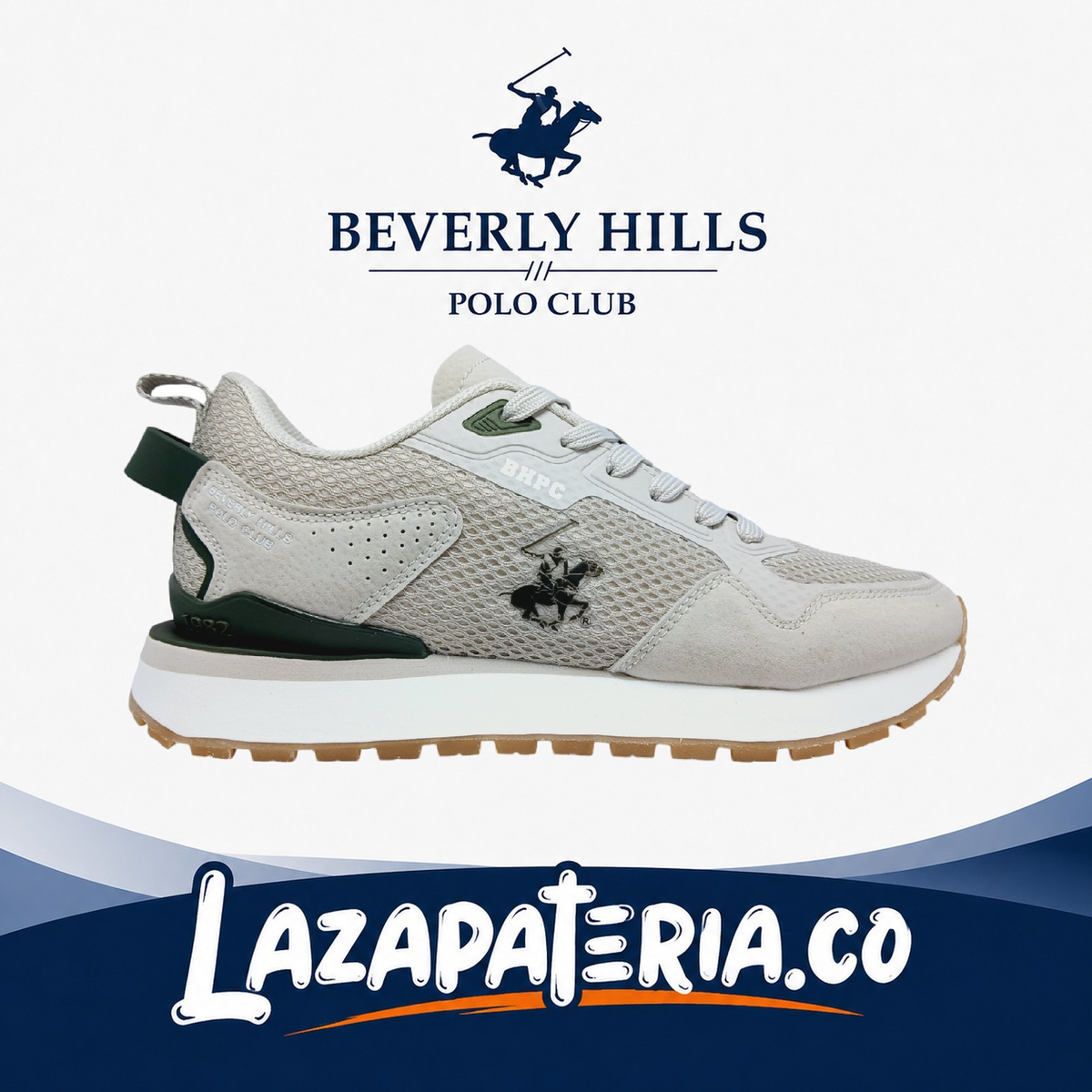 Zapatos Polo Beige para hombre