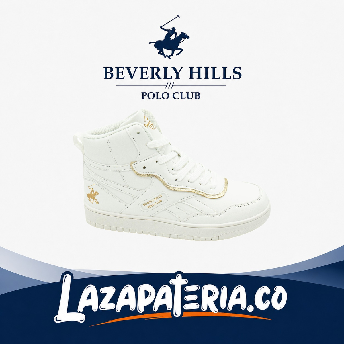 Zapatos Polo Blanco para mujer