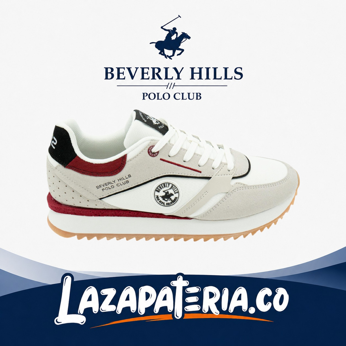 Zapatos Polo Blanco para hombre