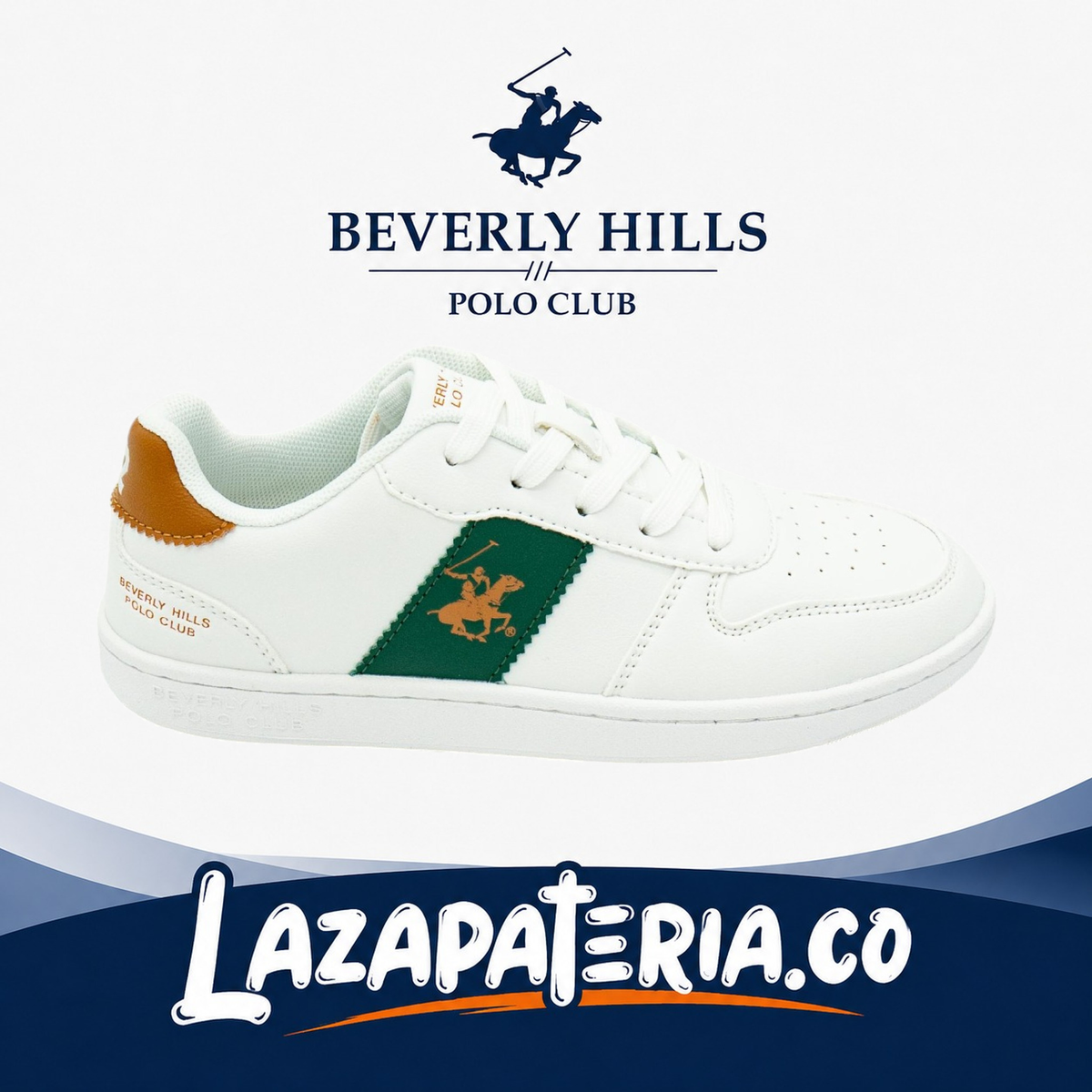 Zapatos Polo Blanco para hombre