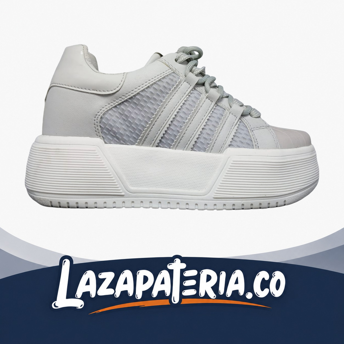 Zapatos Super Chunkys Gris para mujer