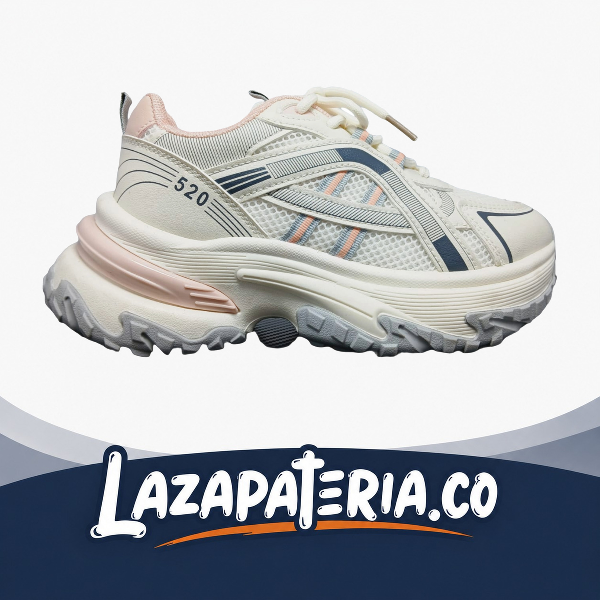 Zapatos Super Chunkys Beige para mujer