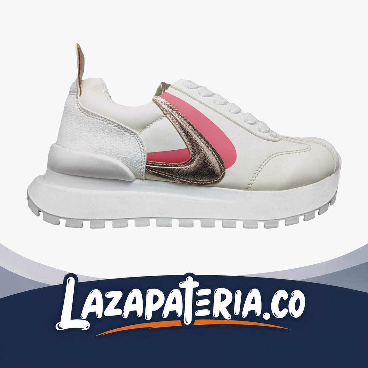 Zapatos Super Chunkys Blanco para mujer