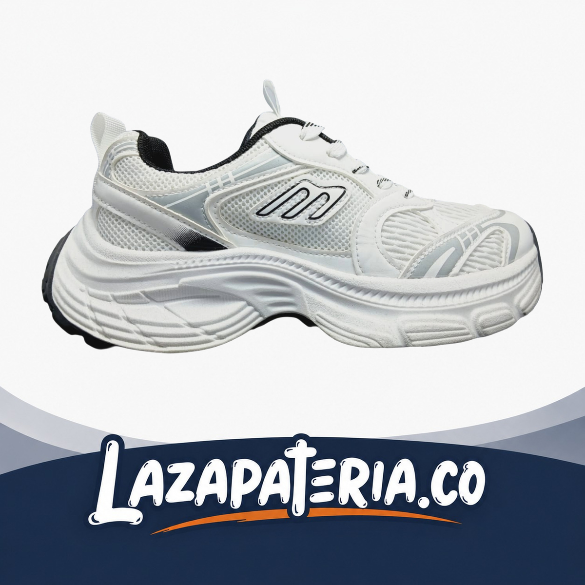 Zapatos Super Chunkys Blanco para mujer