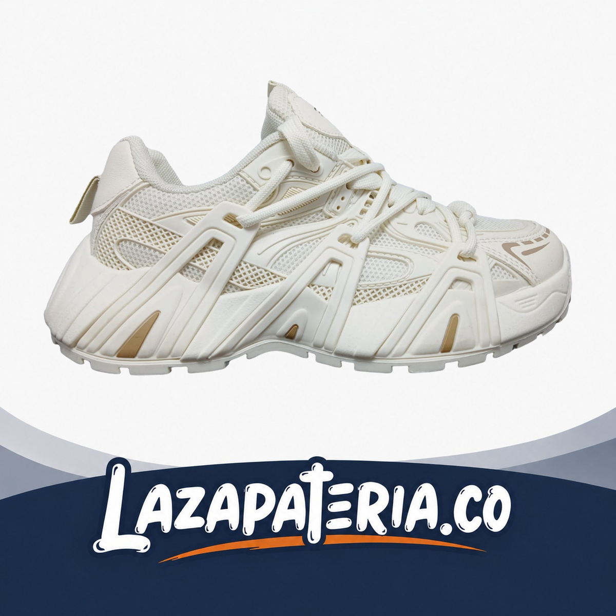 Zapatos Super Chunkys Blanco para mujer