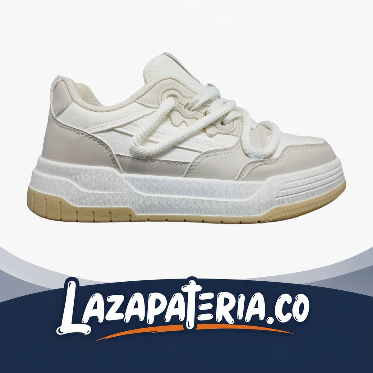 Zapatos Super Chunkys Blanco para mujer