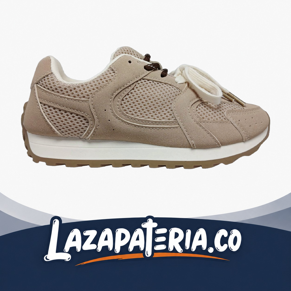 Zapatos Super Chunkys Beige para mujer