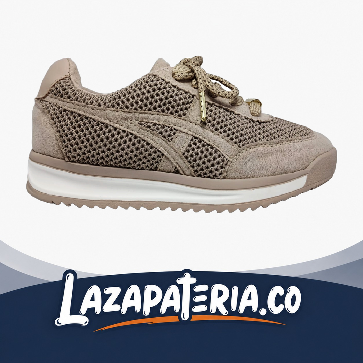 Zapatos Super Chunkys Beige para mujer