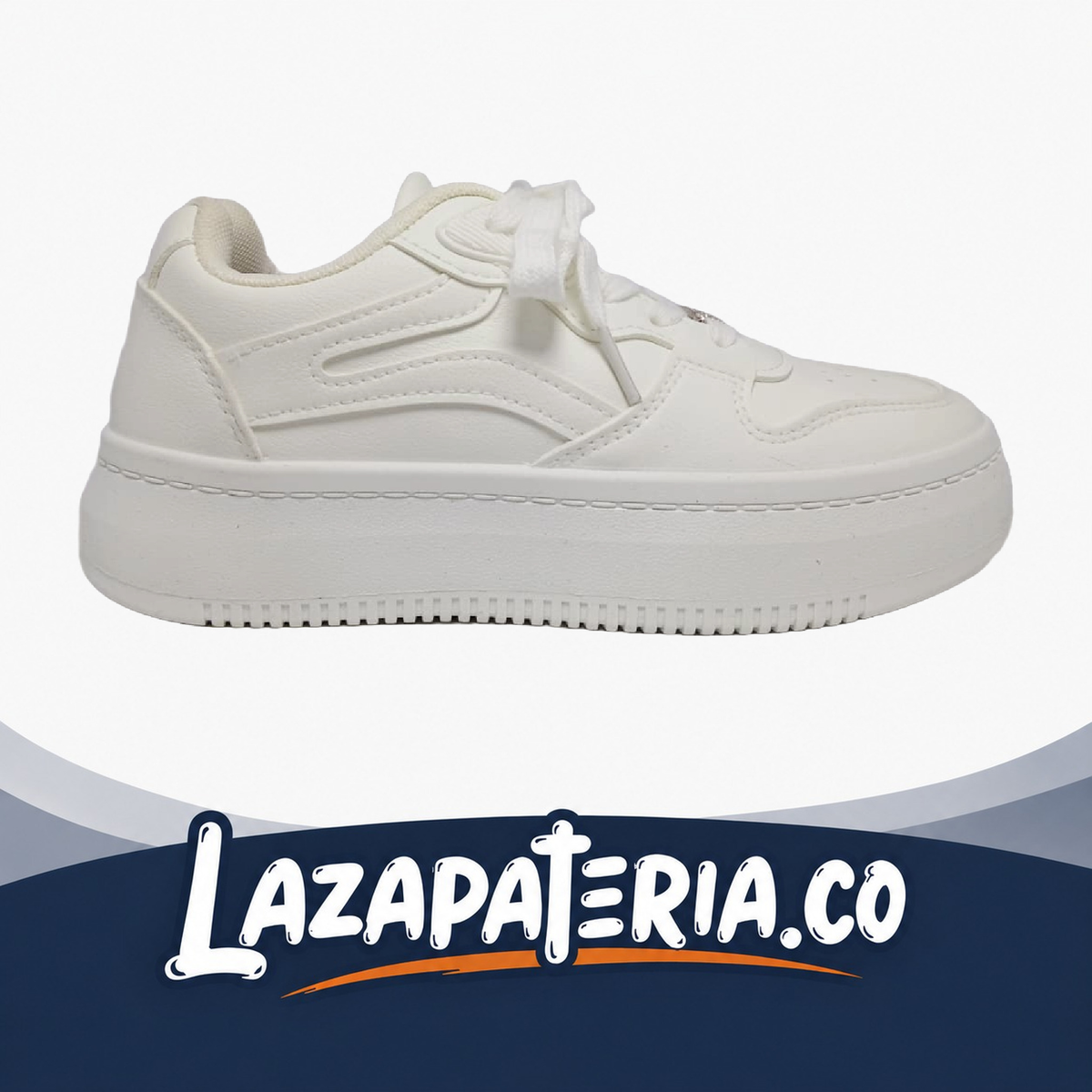Zapatos Super Chunkys Blanco para mujer