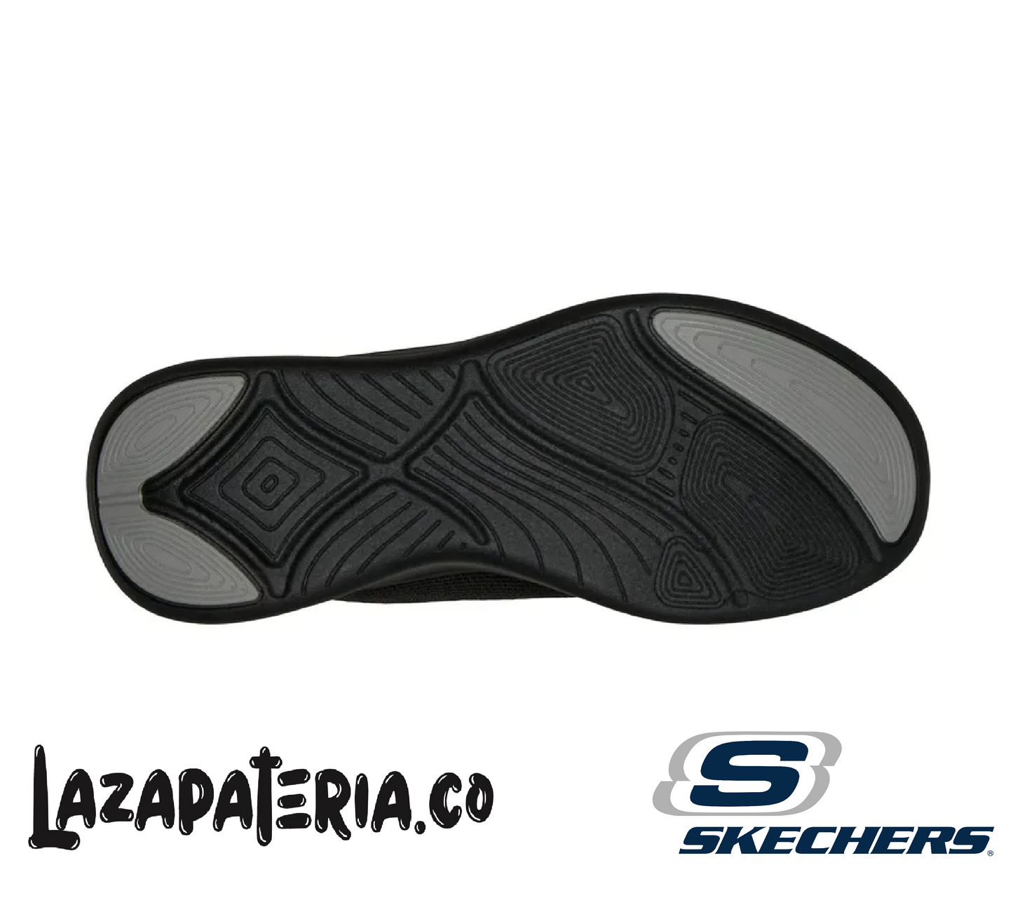 SKECHERS MUJER BOBS MODA FLEX NEGRO C11P7733BBK