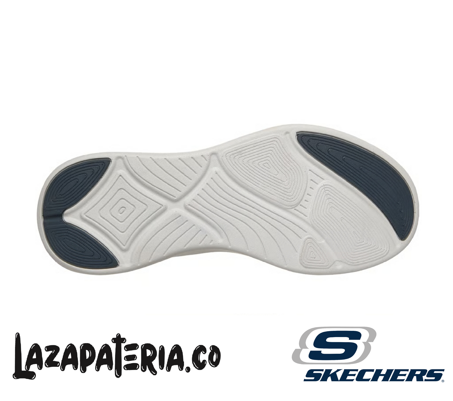 SKECHERS HOMBRE BOBS MODA FLEX AZUL NAVY C11P8156DKNV