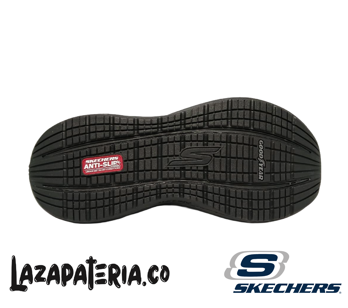 SKECHERS MUJER GO WALK NEGRO C12P5962BBK