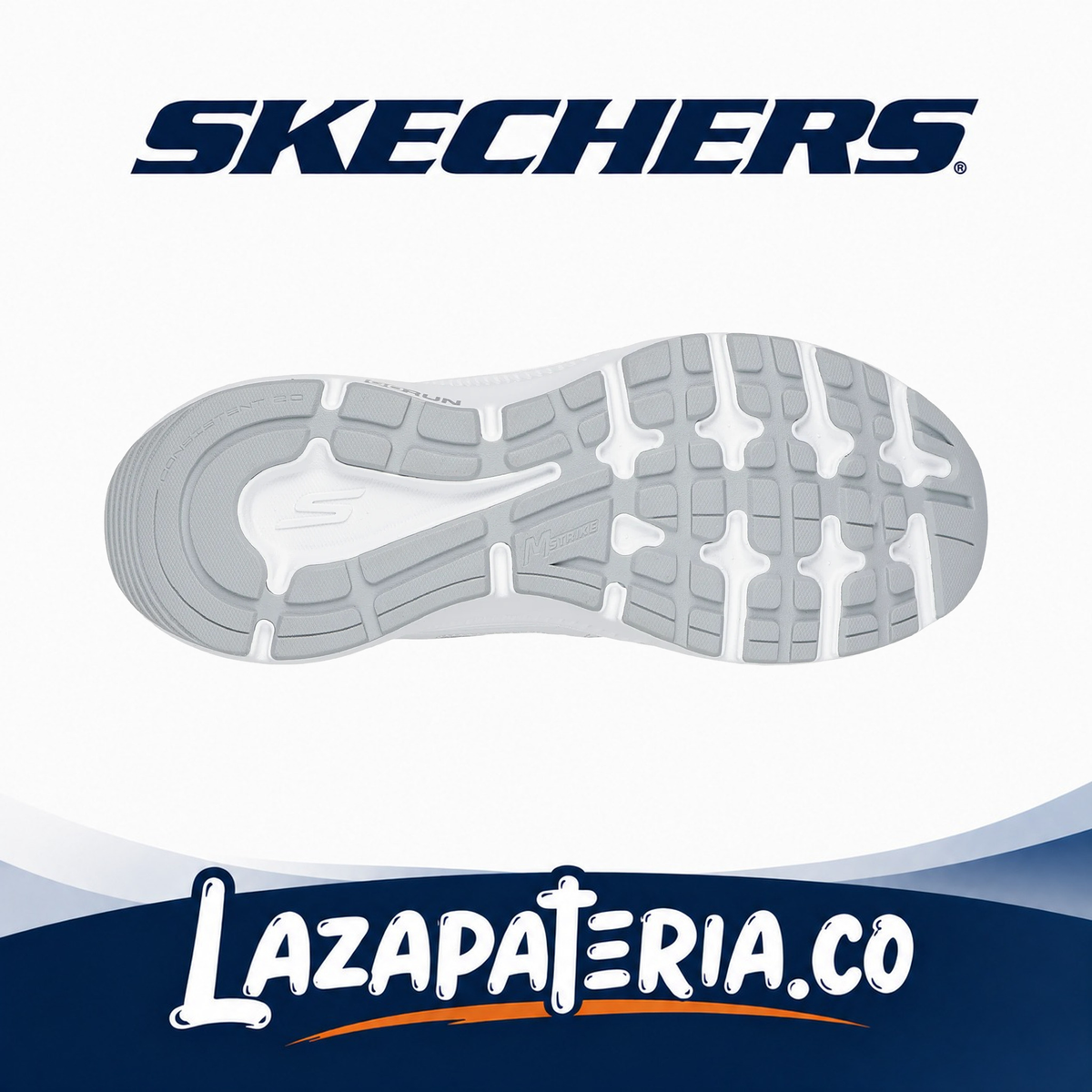 Tenis Skechers GOrun Blanco para mujer, vista 4