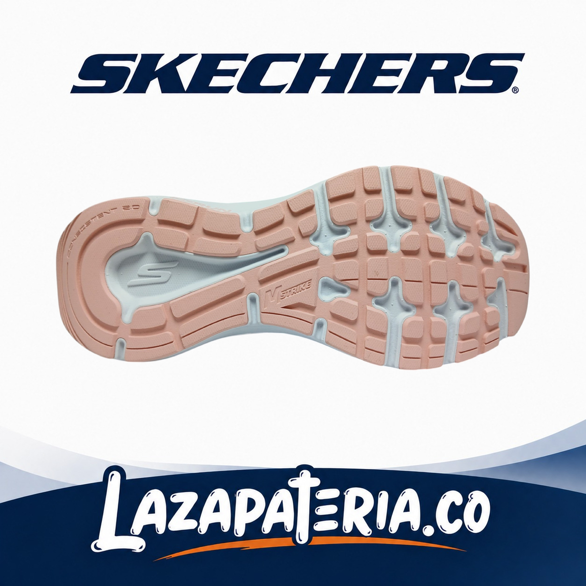 Tenis Skechers GOrun Multicolor para mujer, vista 3