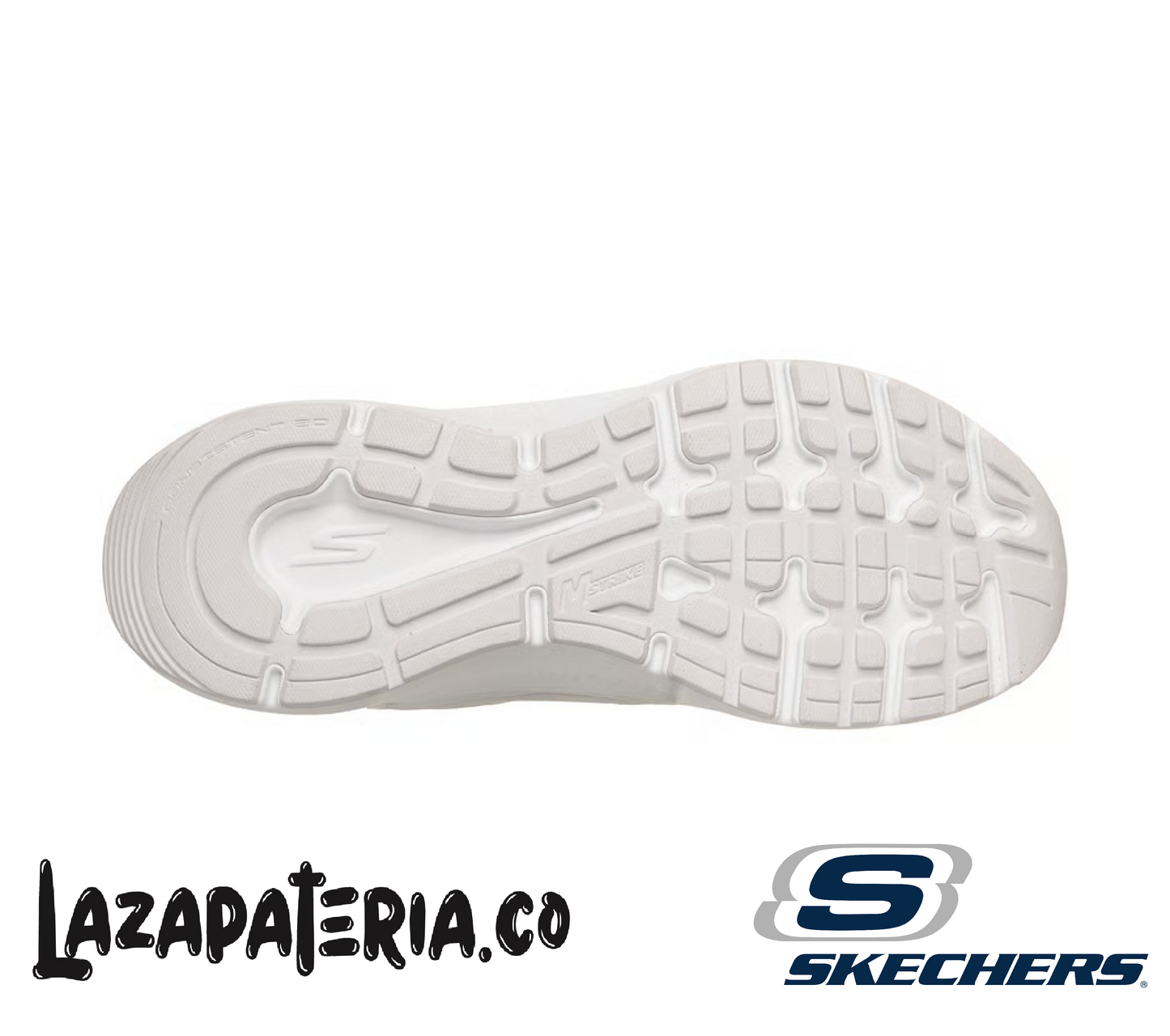SKECHERS MUJER GORUN CONSISTENT BLANCO C12P8651WHT