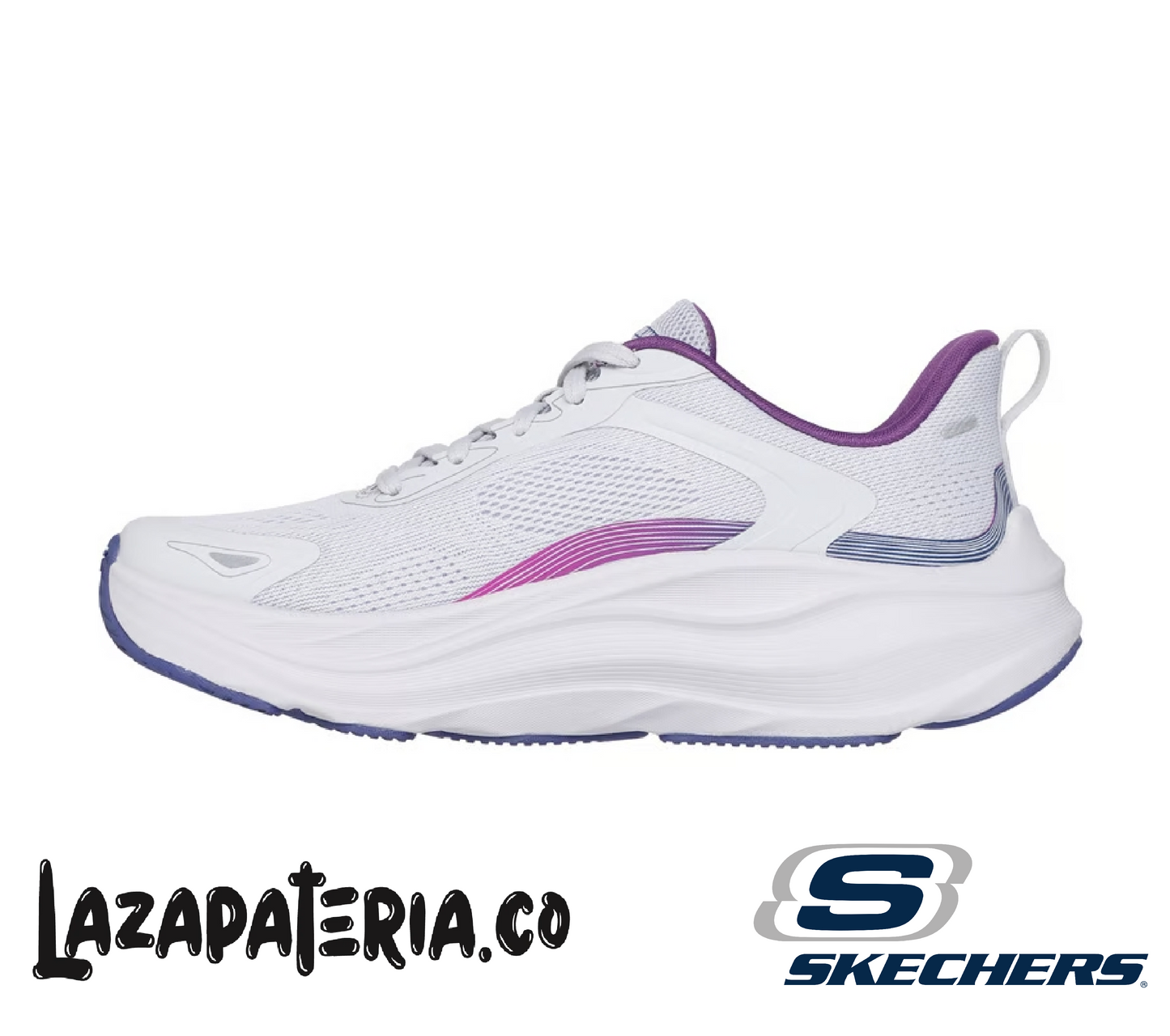 SKECHERS MUJER MAX RUN GRIS C12P9202GRY
