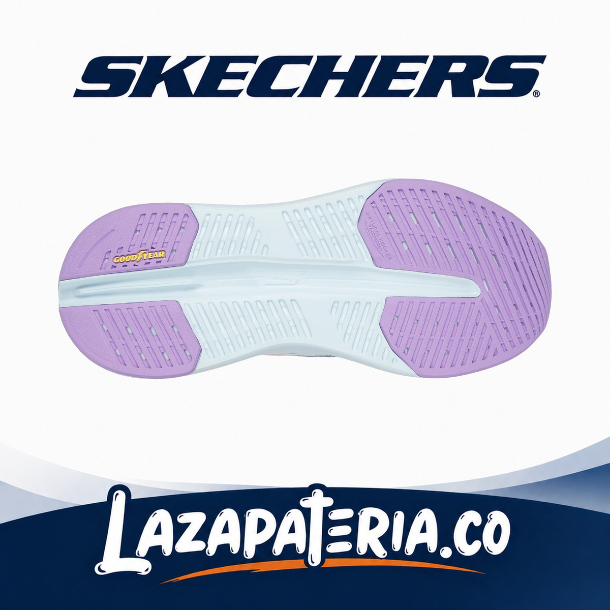 Tenis Skechers Max Cushioning Gris para mujer, vista 4