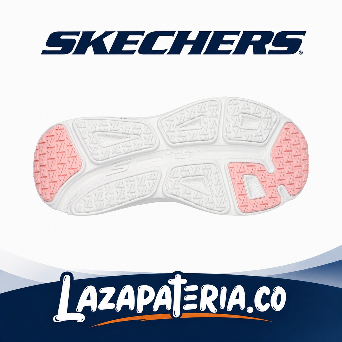 Tenis Skechers Max Cushioning Azul Navy para mujer, vista 4