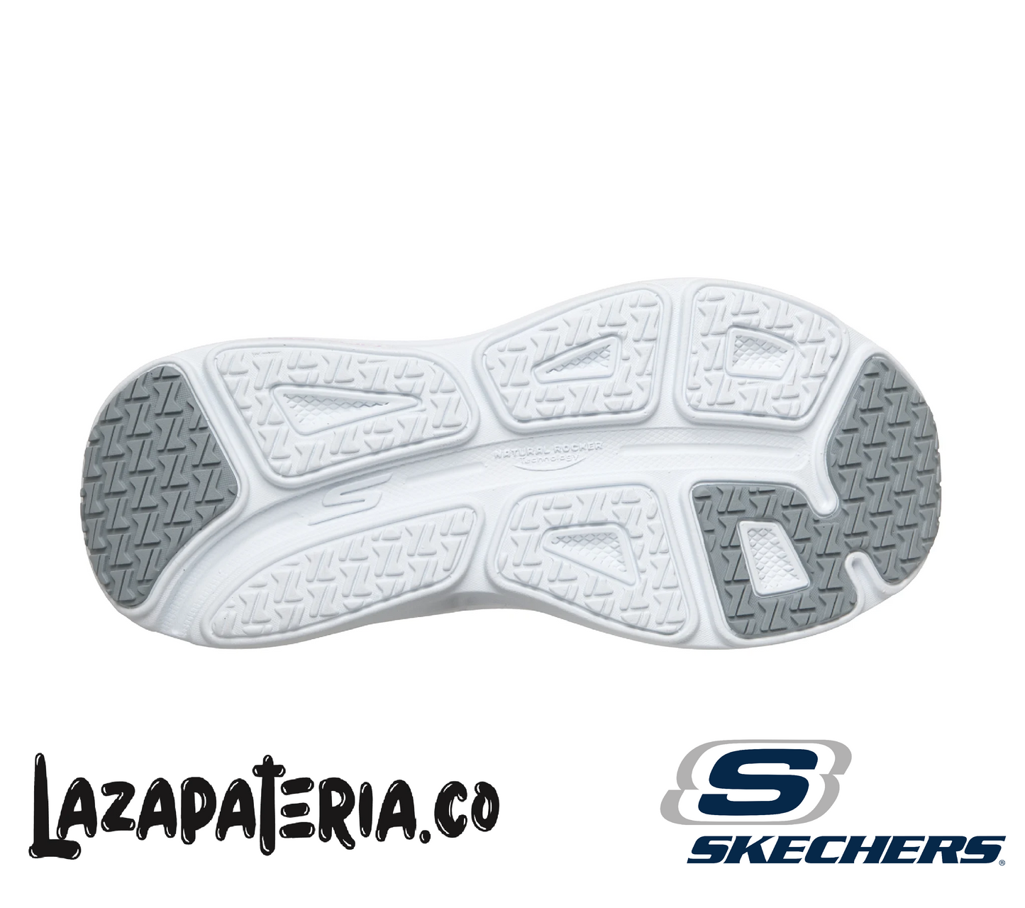 SKECHERS MUJER MAX CUSHIONING GRIS C12P9485GRY