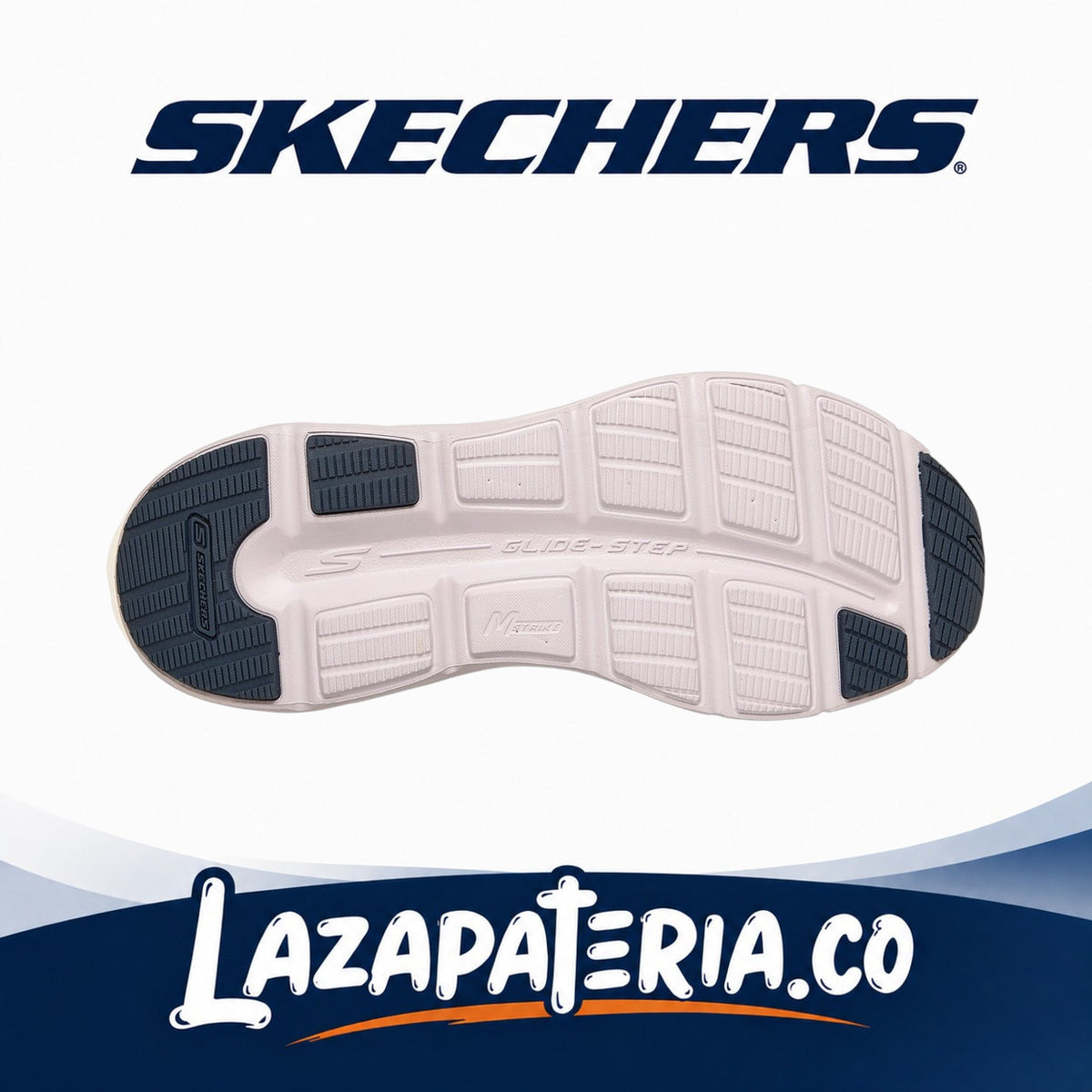 Tenis Skechers Glide-Step Vortex Mujer Azul Navy Avalin C12P9826NVY