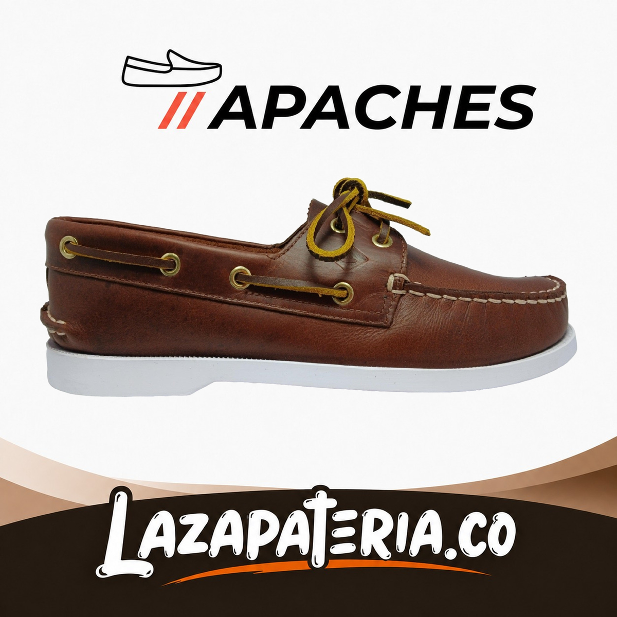 Mocasines Apaches Amareto para hombre