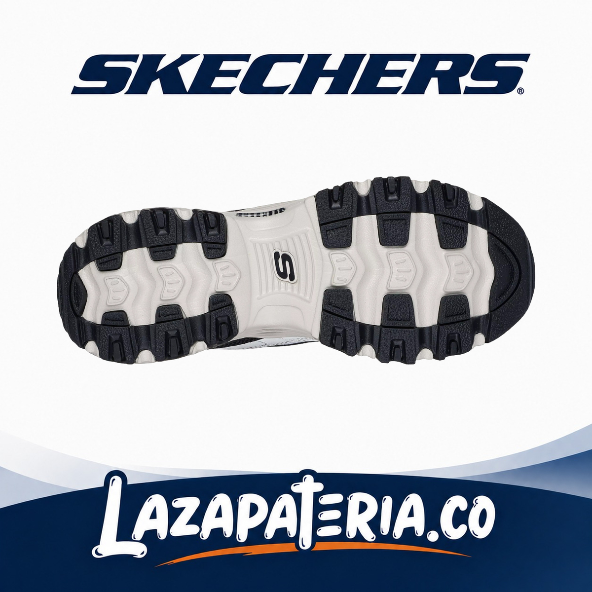 Tenis Skechers D'Lites Blanco para mujer, vista 4