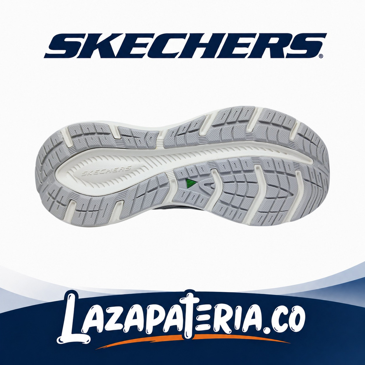 Tenis Skechers Edgeride Blanco para mujer, vista 4