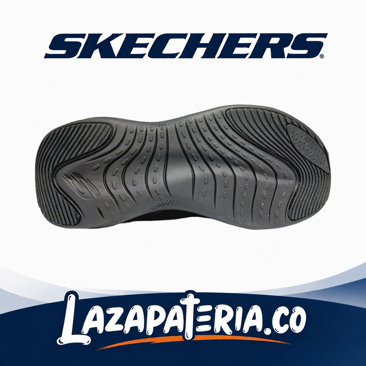 Tenis Skechers Slip-ins Negro para mujer, vista 4