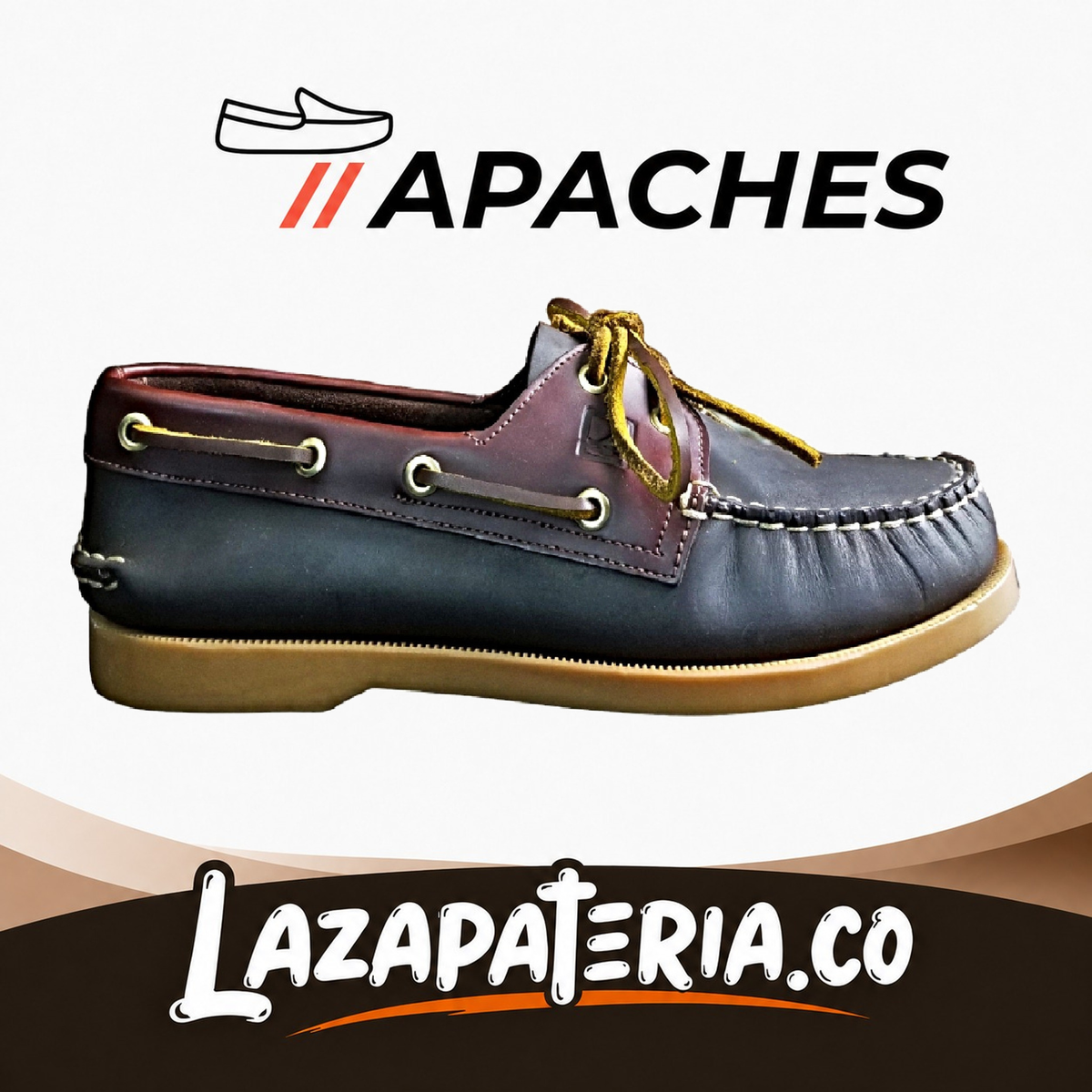 Mocasines Apaches Amareto para hombre