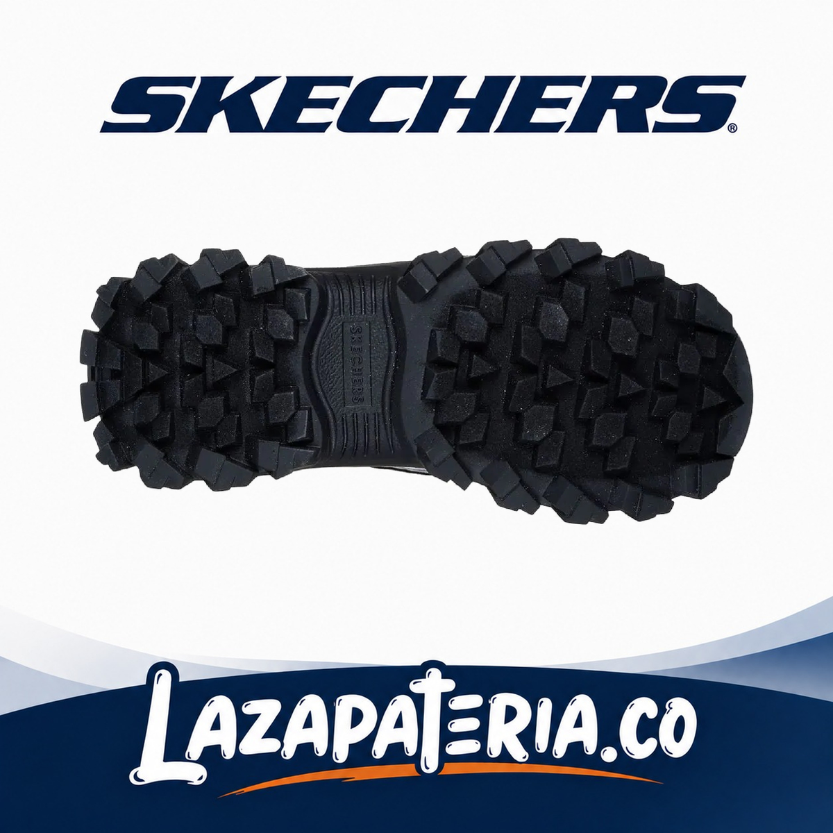 Tenis Skechers Street Negro para mujer, vista 4