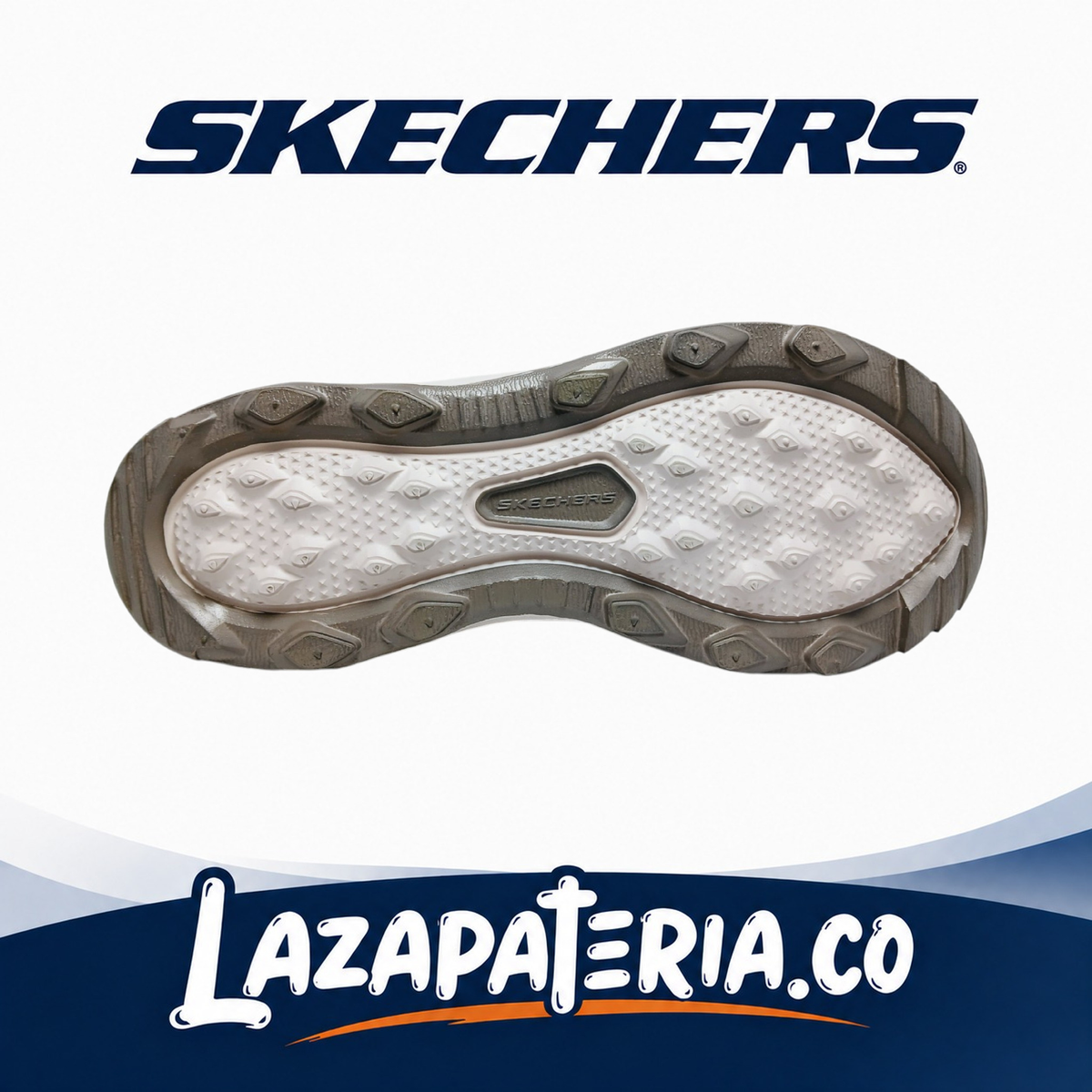 Tenis Skechers Ridge Oak Beige para mujer, vista 3