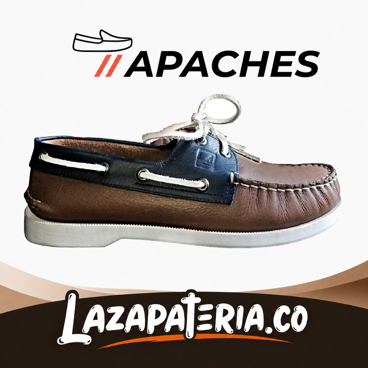 Mocasines Apaches Guayacán para hombre