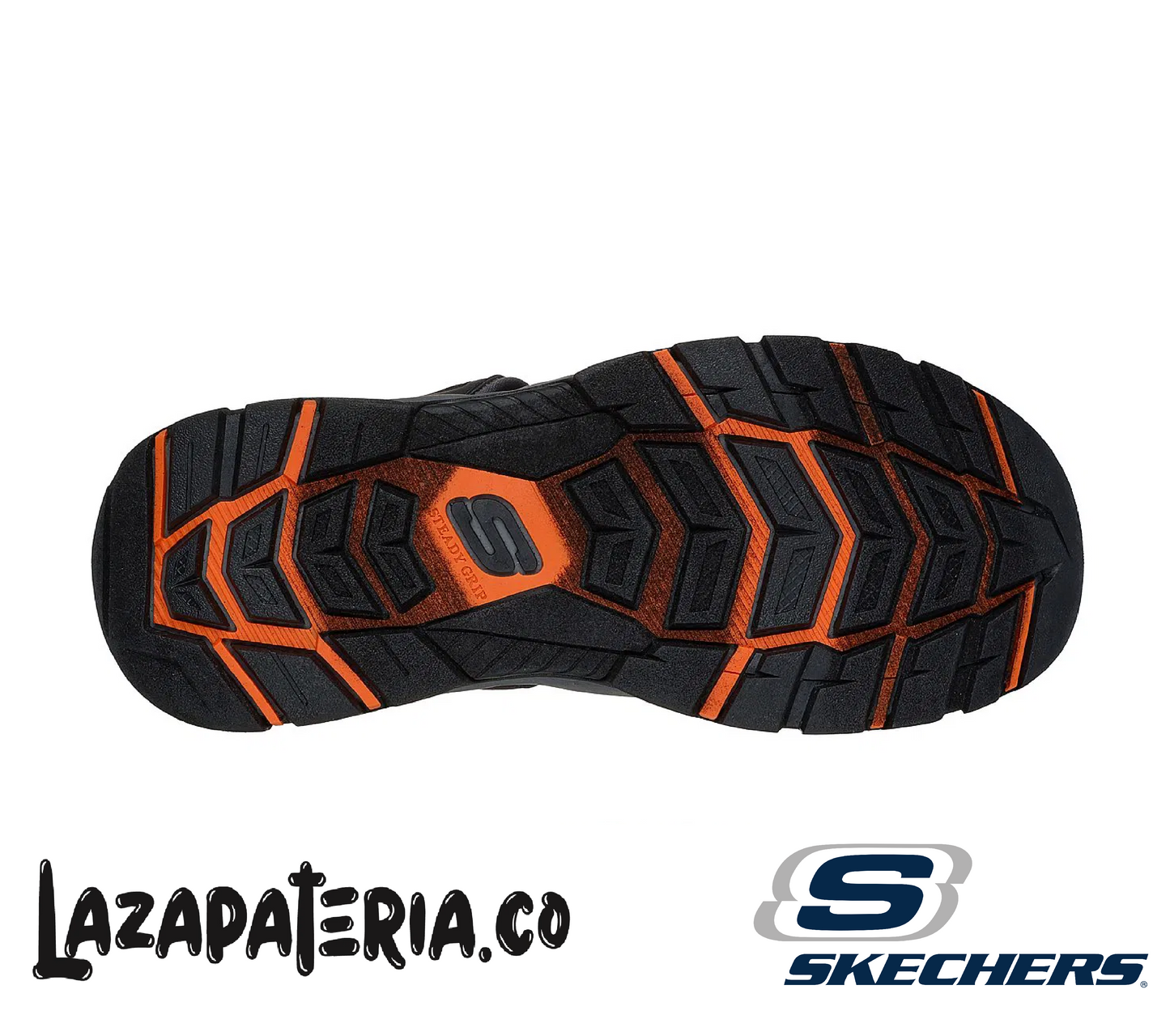 Sandalias Skechers Tresmen Café para hombre, vista 4