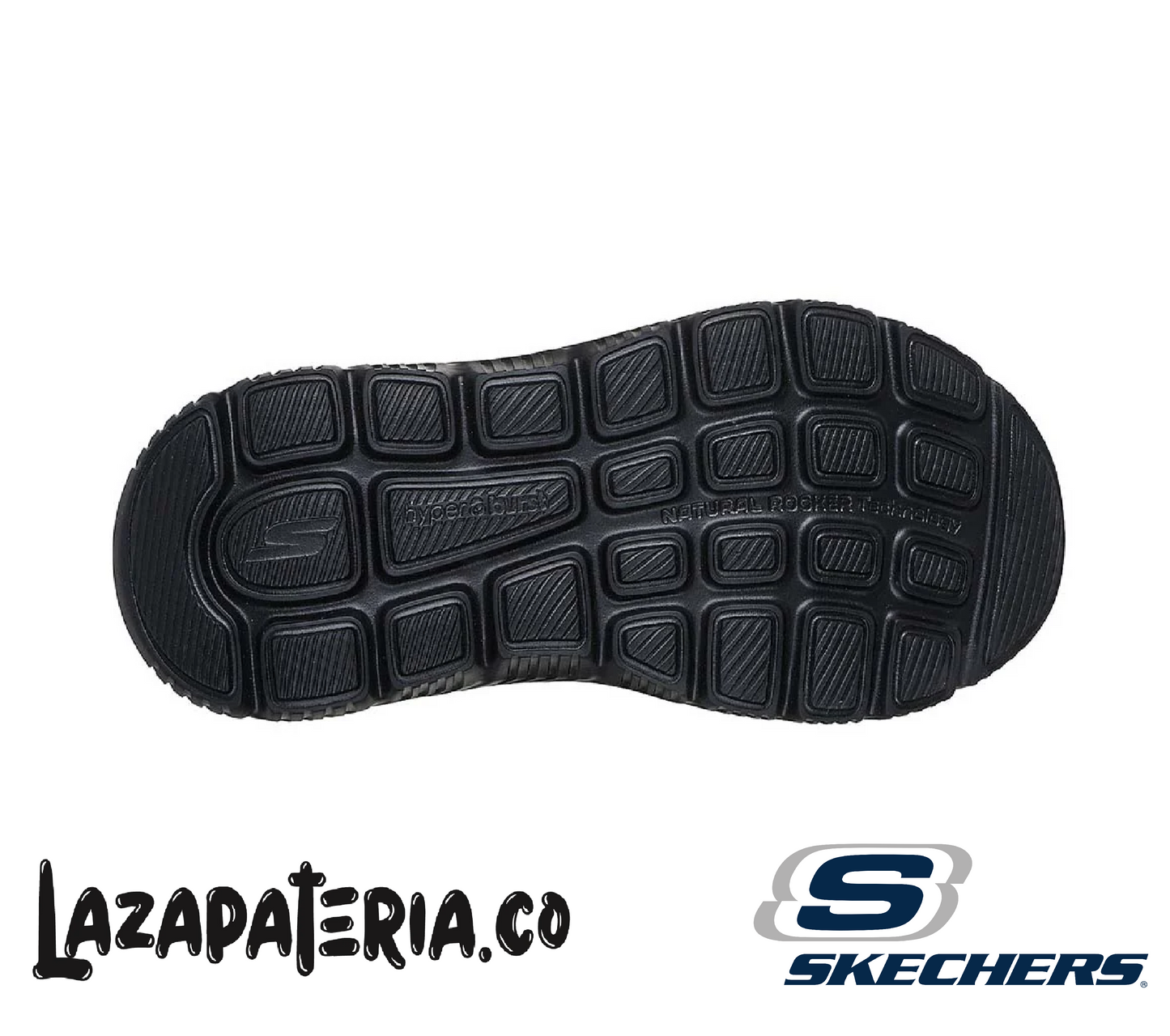Tenis Skechers Slip-ins Negro para hombre, vista 4