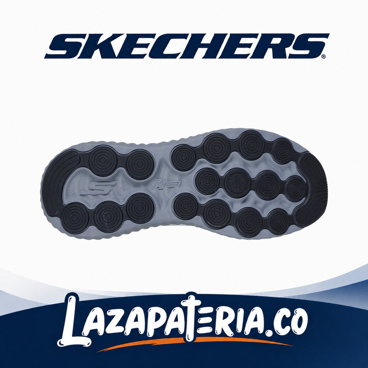 Tenis Skechers GO RUN NOW - Lightdrive Hombre Gris Carbón C22P0382GYCC