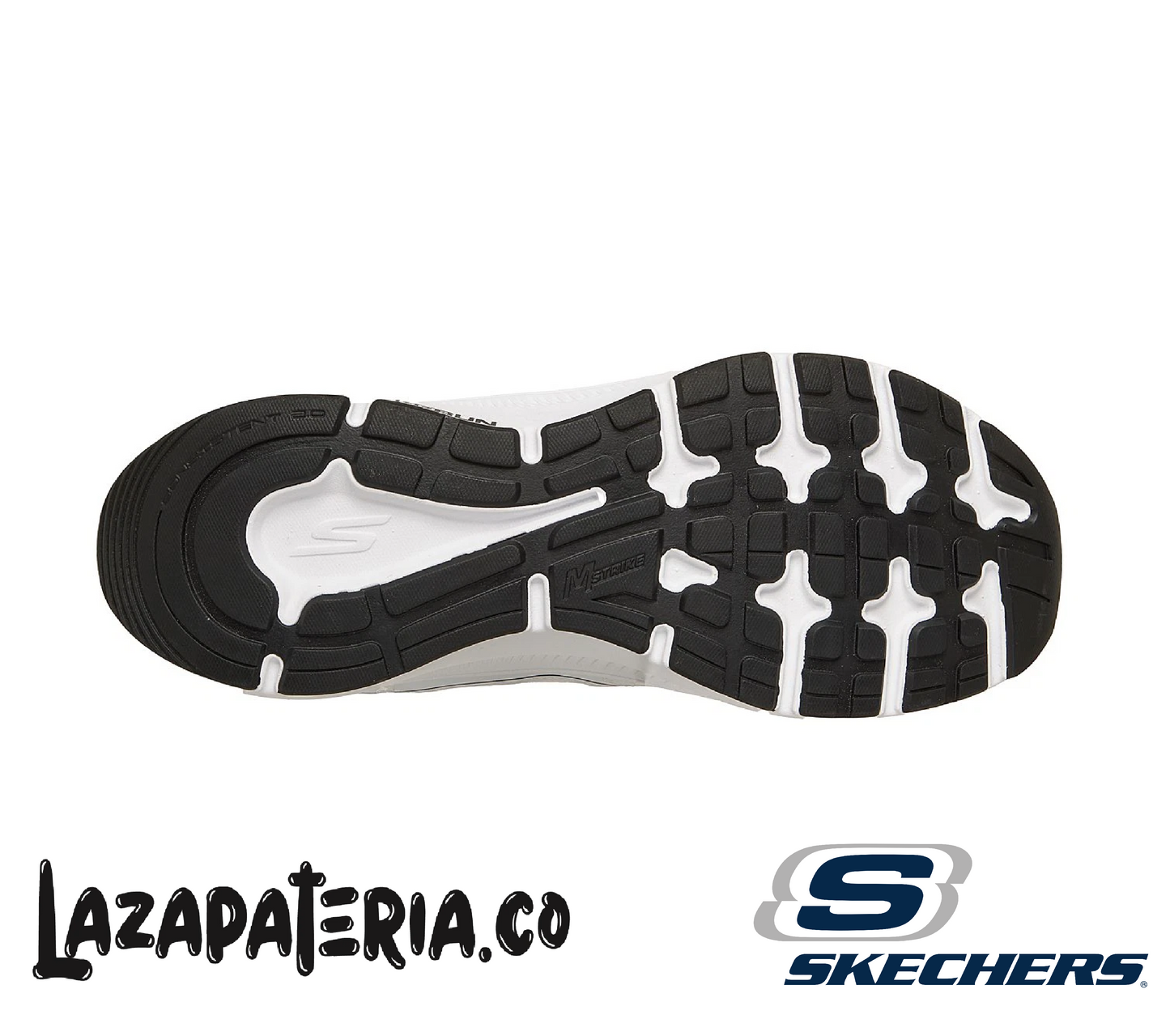 SKECHERS HOMBRE GORUN BLANCO C22P0861WBK