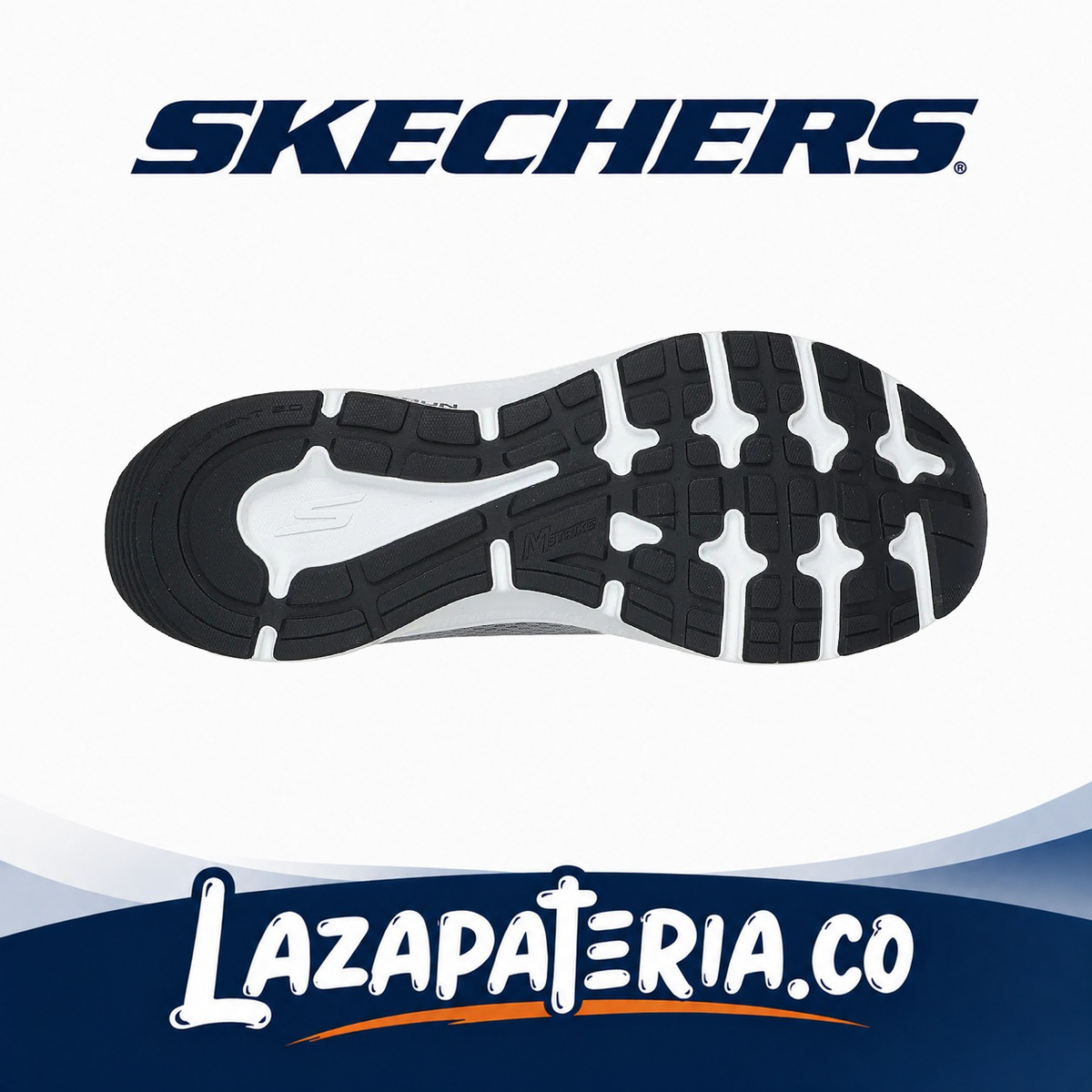Tenis Skechers GOrun Gris para hombre, vista 4