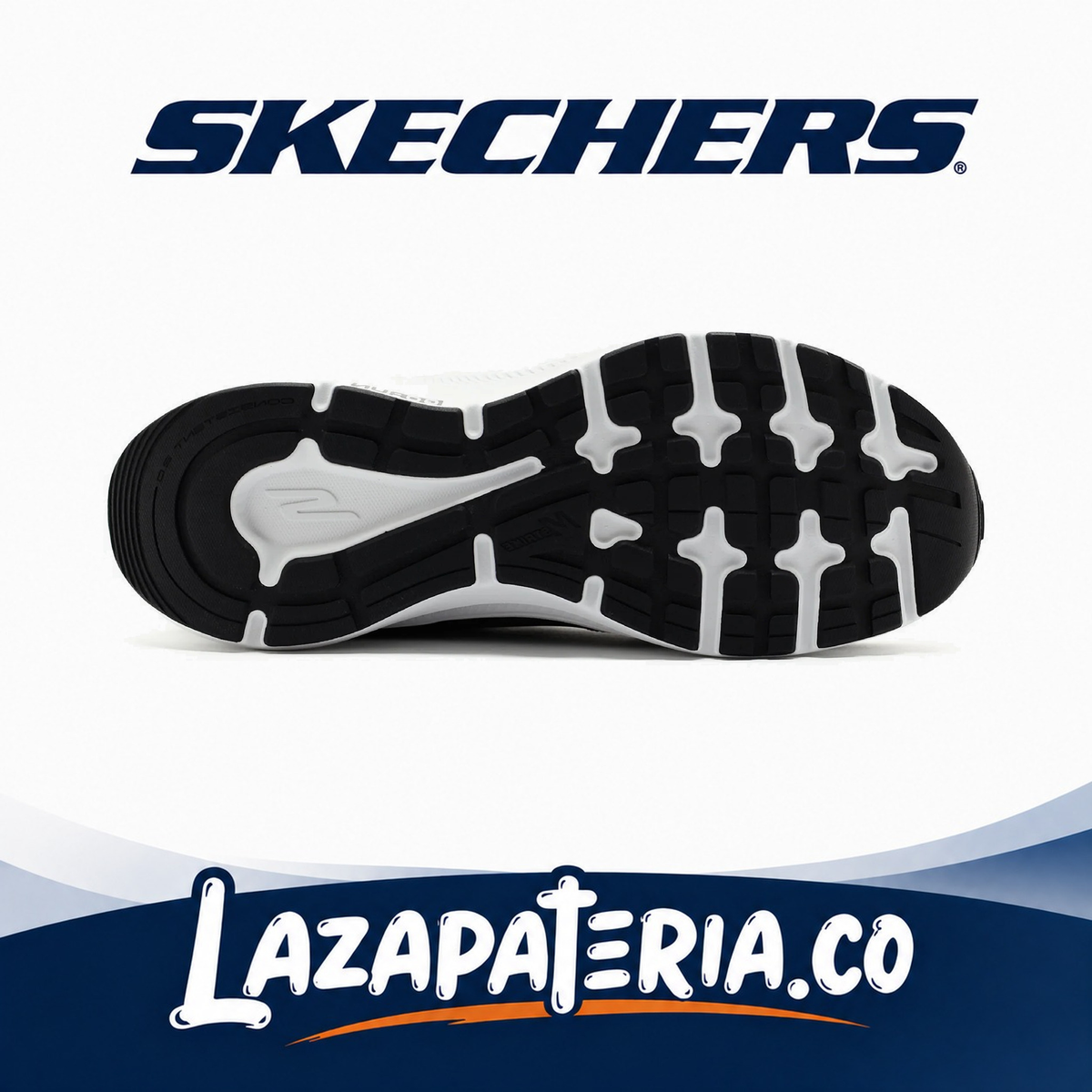 Tenis Skechers GOrun Negro para hombre, vista 4