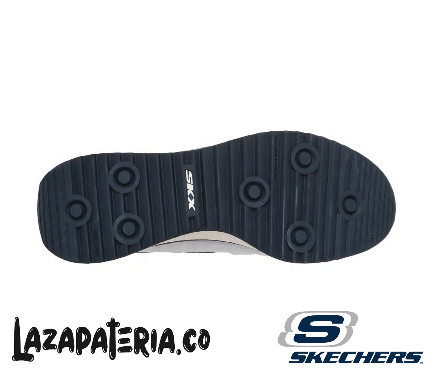 SKECHERS HOMBRE SKX 92 BLANCO C25P4220WBK